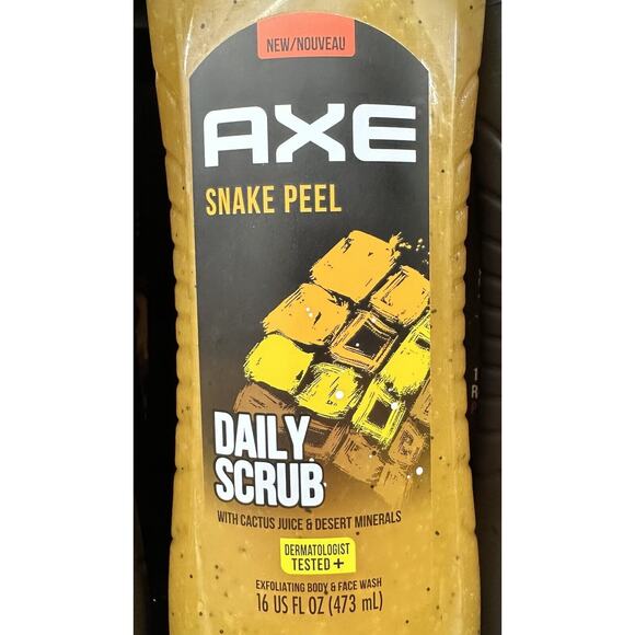 AXE Snake Peel 2-in-1 Exfoliating Body and Face Wash - 16 fl oz (473 ml) - Picture 3 of 9
